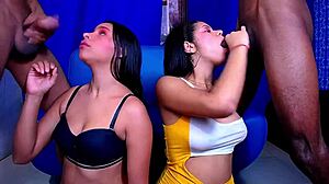 i can't believe these two street sluts slobber on cocks like that