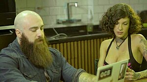 why skip the party when you can watch this couple's hot anal fuck with big ass wife?