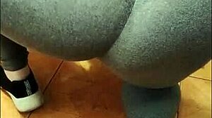 Wow, Stepmom's See-Through Leggings Cleaning Tease You?
