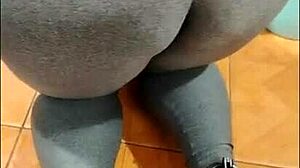 Wow, Stepmom's See-Through Leggings Cleaning Tease You?