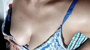 oh man my cheating wife stands bent over for desi boyfriend's big cock choot chudai