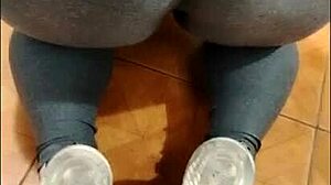 Wow, Stepmom's See-Through Leggings Cleaning Tease You?