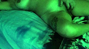 oh man fingering stepsis tight wet pussy on parents bed clit rub moan shake kiss orgasm