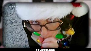 during holiday stepfamily orgy everyone fucks bent over riding doggystyle no holds barred