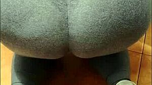 Wow, Stepmom's See-Through Leggings Cleaning Tease You?
