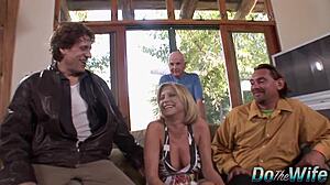 Blonde Lya Pink banged before husband!