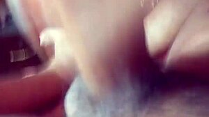i'm stroking my desi shemale cock hard masturbating condom play indian transsexual cum explosion