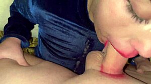 She preps makeup for piss sloppy deepthroat gagging