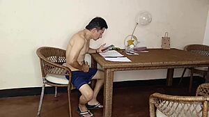 i rush home from school AND my kinky old stepdad rips clothes to fuck tight pussy hard