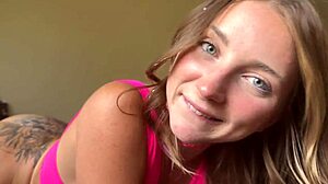 Tiny Step Sister Macy Meadows Squirts Nonstop in Taboo POV Fantasy