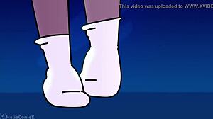 kelly and marcos share animated creampie fun in melieconiek parody