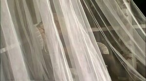 Fucking Bent-Over Brunette Milf in Fishnets Lingerie Cowgirl Riding Cumshot