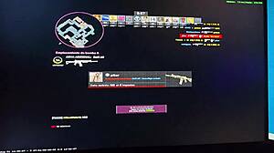 big tits girlfriend surprises gamer boyfriend with squirting ride