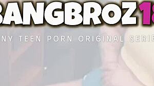 blonde teen 18+ chokes on two huge cocks from father-in-law and uncle