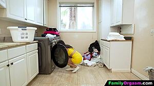 troublemaker brothers bang skinny teen stepsisters in family orgy