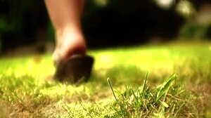 Giantess Katelyn Shrinks You for Huge Feet Worship