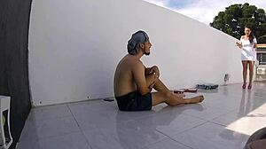 Latina Natural Tits Babe Takes Monster Cock Anal Creampie on Site