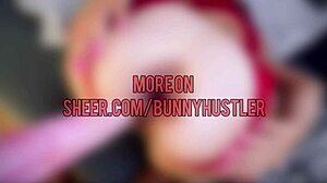 amateur blonde couple spreads big ass for pov doggystyle anal gaping bent over close up