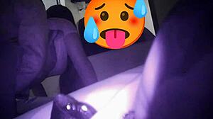 i sneak fuck my husband's buddy doggystyle hidden cam catches every thrust