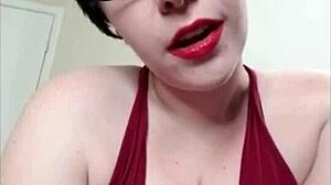 Big Tits Femdom Bitch In Tight Dress Mesmerizes You With Jerk Off Instructions And Sexting Tease
