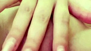 blondie fesser fingers dripping pussy with huge vibrator