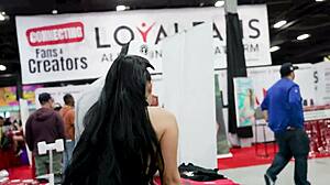 PARKING LOT FUCK with Big Ass Latina at Exxxotica NJ 2024!