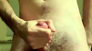 Skinny Brunette Spits on Cock for Secret Desk Blowjob Under Table!