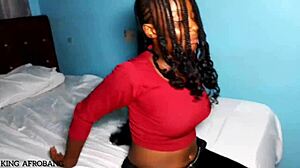 9ja Amateur Girl Fingers and Masturbates Fiercely During Casting