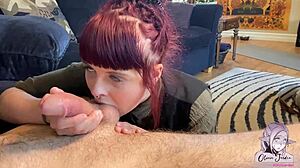 Wanna watch cute olivia gag on big cock during study therapy?