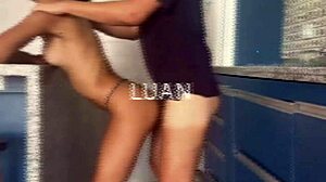 L Dro Maid Blackmailed Into Double Anal Penetration and Gaping Fisting by Big Cocks
