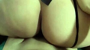 why does this lingerie nalgona's ass shake so hard on my dick?