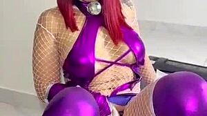 mi madrastra culona de starfire me la folla halloween 🔥🍑