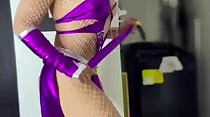 mi madrastra culona de starfire me la folla halloween 🔥🍑