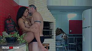 damn after the beach she's all excited in her bikini begging to get fucked doggystyle by the athletic stud