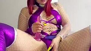 mi madrastra culona de starfire me la folla halloween 🔥🍑