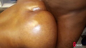 Oiled Big Cock Slams Desk Bent Over In Dripping Wet Doggystyle