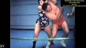 mixed nude wrestling action gets wild and sweaty 😏💪🔥