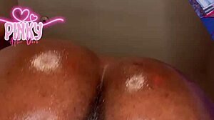grinding my creamy big pussy lips at the tub edge again... so wet!