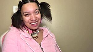 hey dude my ahegao stepdaughter practices deepthroating daddy's cock so good