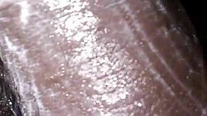 shaving my throbbing big black cock gets me so emotional for that lunch cash