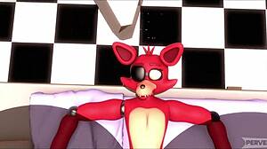 Giantess toy chica craves massive furry growth spurt