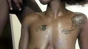 Slim Sexy Delgada Fucked Missionary Hard In Panties By Ebony Friend With Dirty Talk
