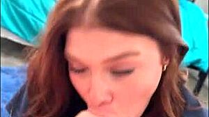 Hot college amateur bends over big ass for pov doggy and cowgirl ride