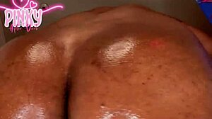 grinding my creamy big pussy lips at the tub edge again... so wet!