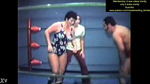 mixed nude wrestling action gets wild and sweaty 😏💪🔥