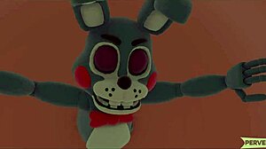 Giantess toy chica craves massive furry growth spurt