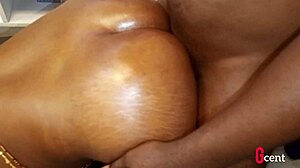 Oiled Big Cock Slams Desk Bent Over In Dripping Wet Doggystyle