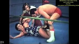 mixed nude wrestling action gets wild and sweaty 😏💪🔥