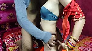 Naughty Cute Saree Bhabhi Anal Fucked Rough By Devar After Ice Massage!