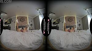 i can't stop rubbing my shaved pussy with this glass dildo in red lingerie